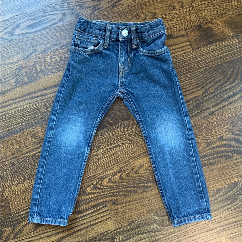 H&M Kids Blue Denim Jeans - Slim Fit - 1.5-2Y